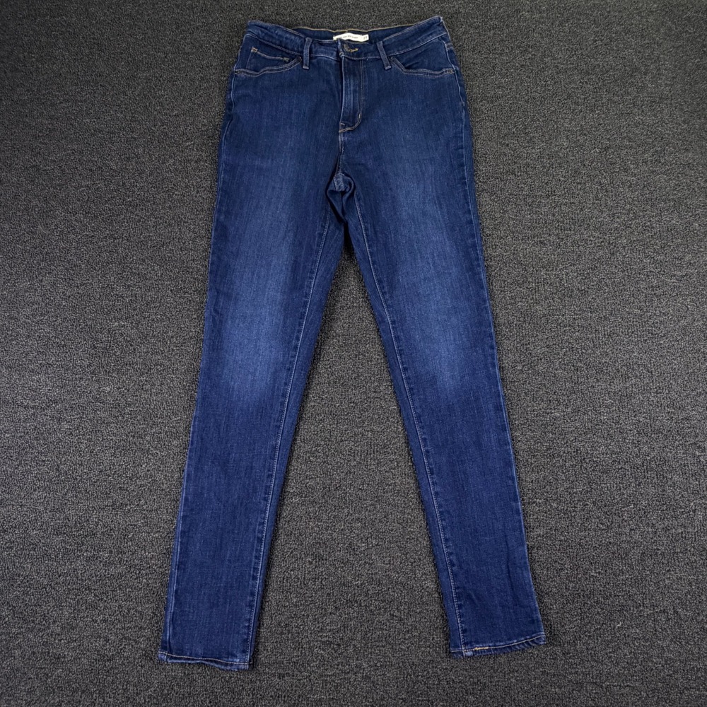 Levi's Jeans Womens 29 (Fits 28x29) 721 High Rise Skinny Dark Wash Blue Denim